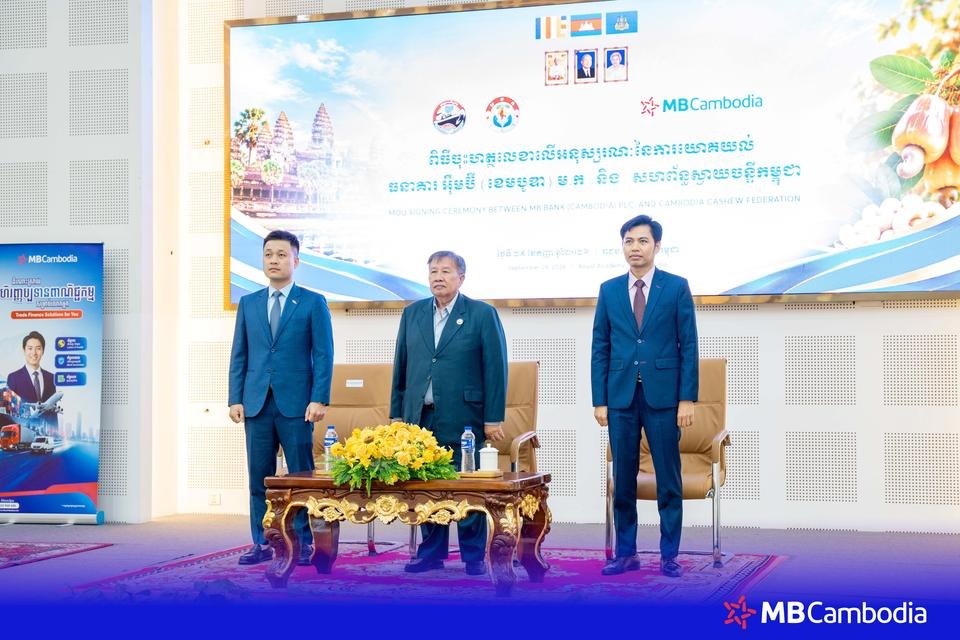 MB Bank and Cashew Federation Ink Deal to Boost Financing and Trade