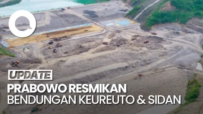 President Prabowo Inaugurates Major Dams in Aceh and Bali