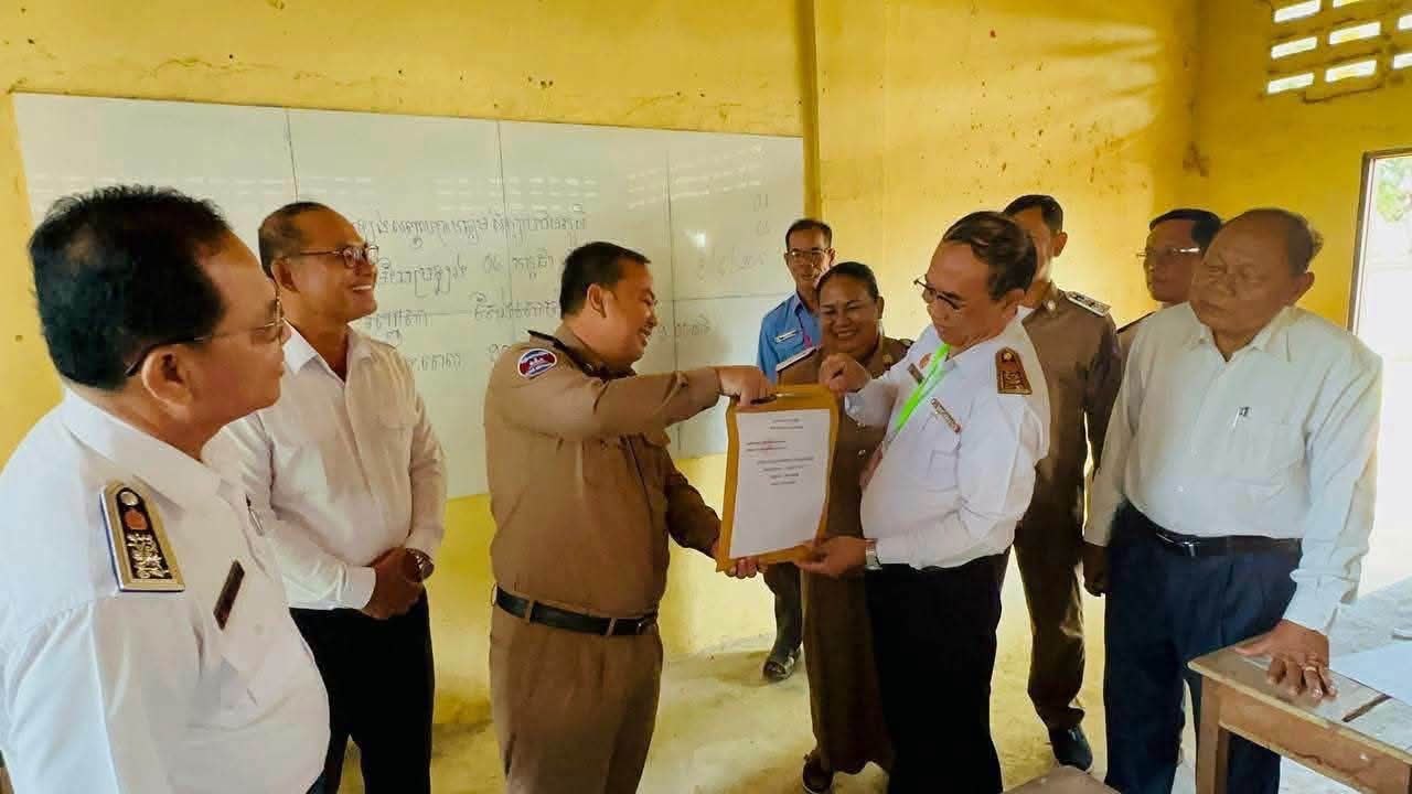 Cambodia's Takeo Province Opens Lower Secondary School Diploma Exams