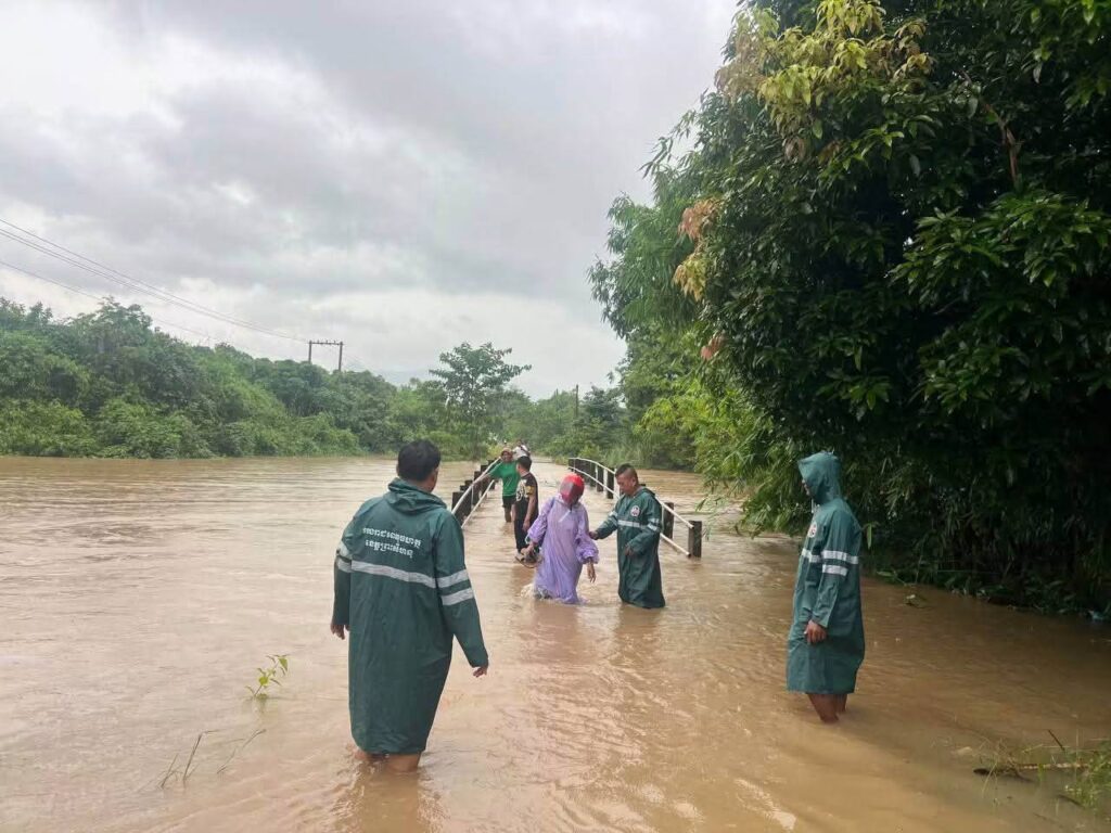 熱帯低気圧ハイシェン、カンボジアに大雨・雷雨をもたらす
