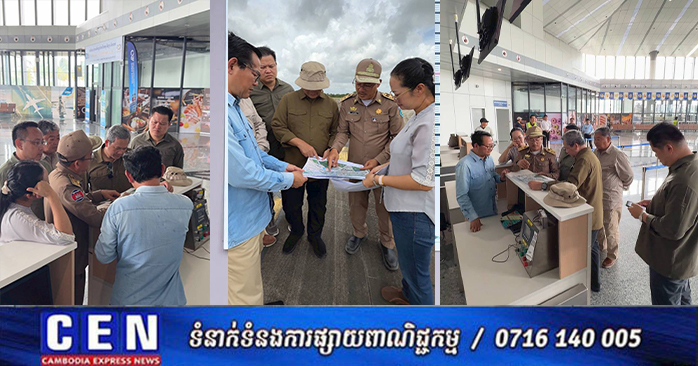 Prime Minister Hun Manet Inspects Online Scam Crackdown in Kandal Province