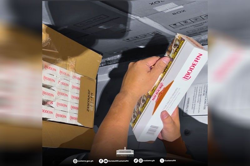 P980 Million Worth of Smuggled Cigarettes Seized in Cebu