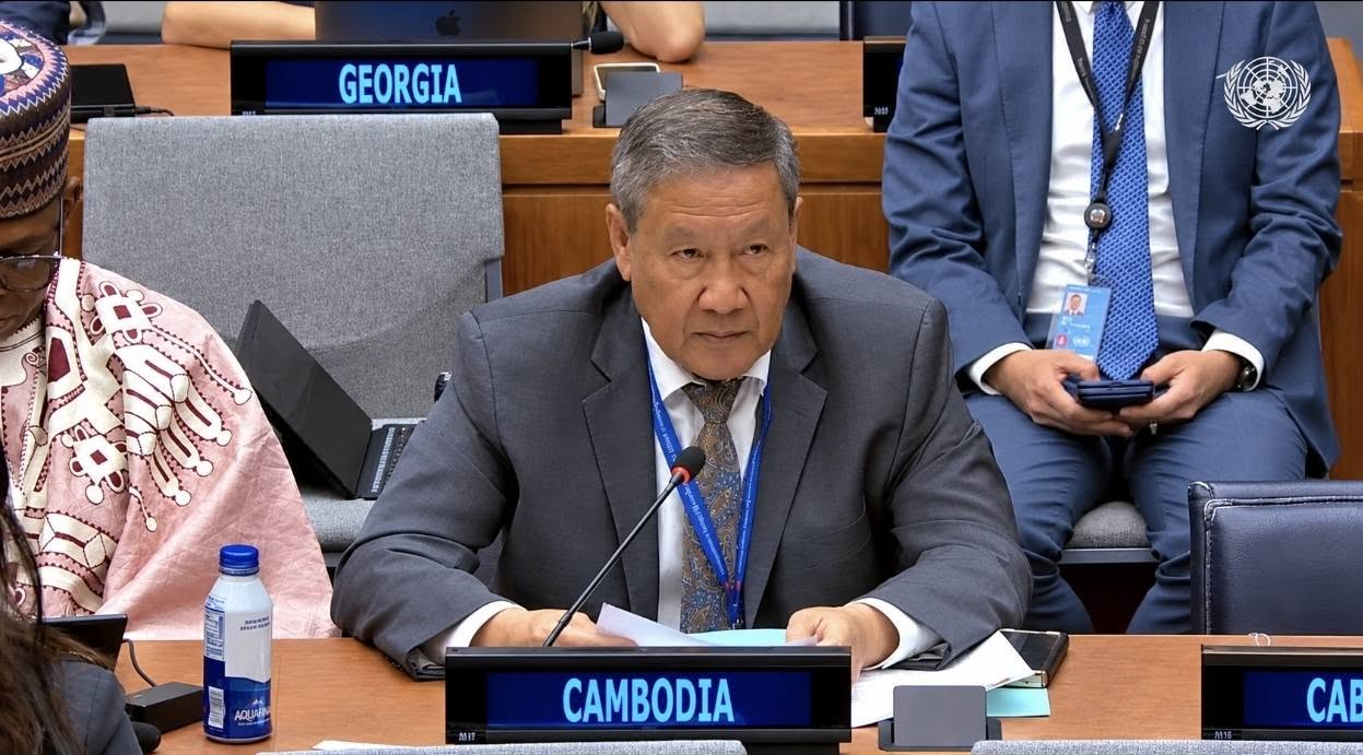 カンボジア、ASEANを代表し国連で「不正武器取引対策」を再確認