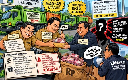 Jakarta Garbage Trucks Allegedly Sold Illegally for Tens of Millions Rupiah Each