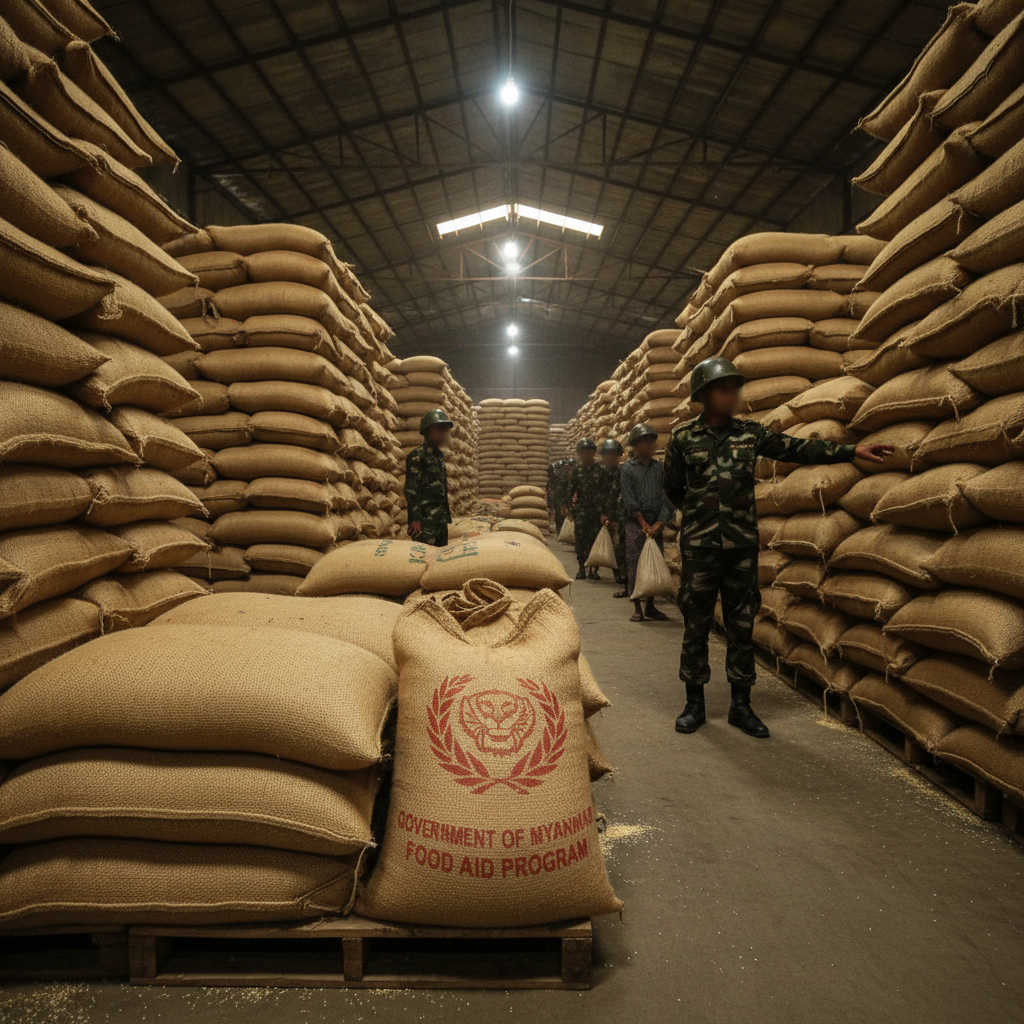 国営メディア、宅配米価格を発表:軍政下、食糧安定化への試みか
