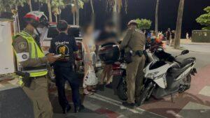 Chinese Tourists Clash with Police in Pattaya, Crash into Official Vehicle While Fleeing