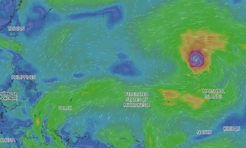 Super Typhoon Dolphin to Affect Vietnam's Waters Next Week