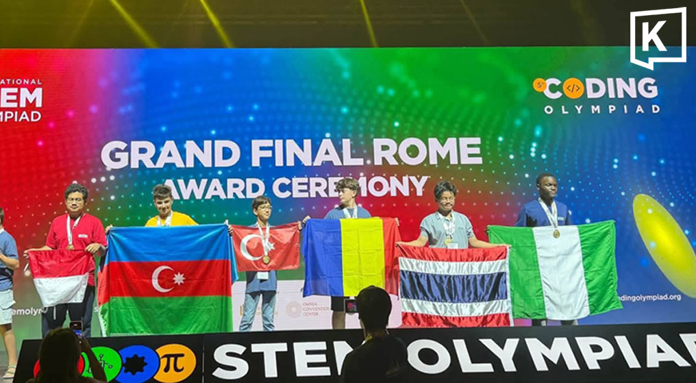 12-Year-Old Thai Boy Clinches Gold, Silver at Global Coding Olympiad in Rome