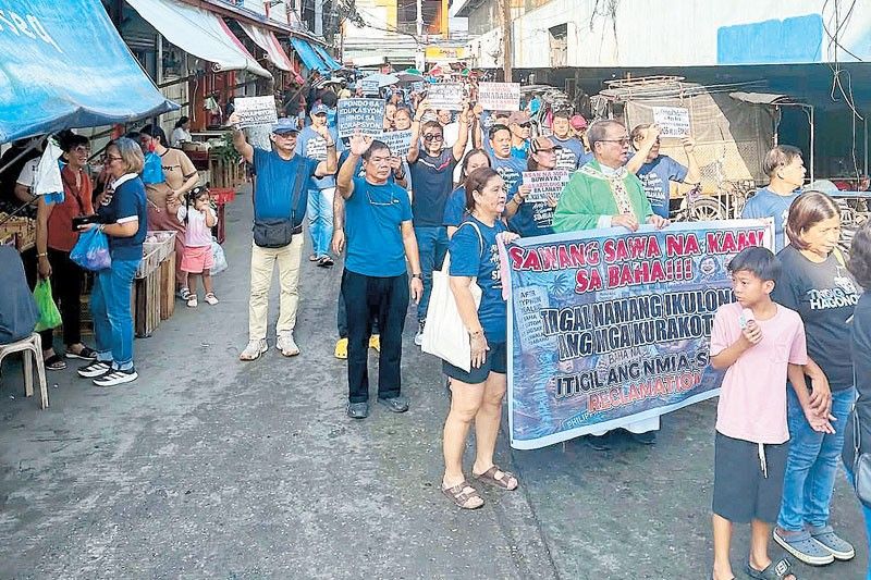 マロロス市の竹製護岸、洪水対策の模範に