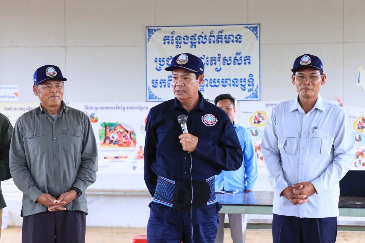 Cambodia Provides Land and Housing to 107 Displaced Families