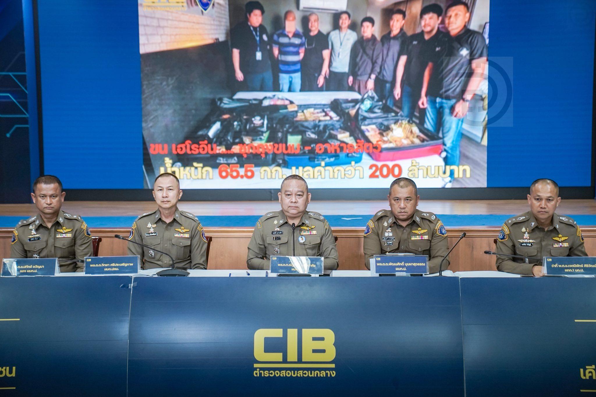 Nigerian Arrested in Thailand with 65.5kg Heroin Haul Destined for Tourist Hubs