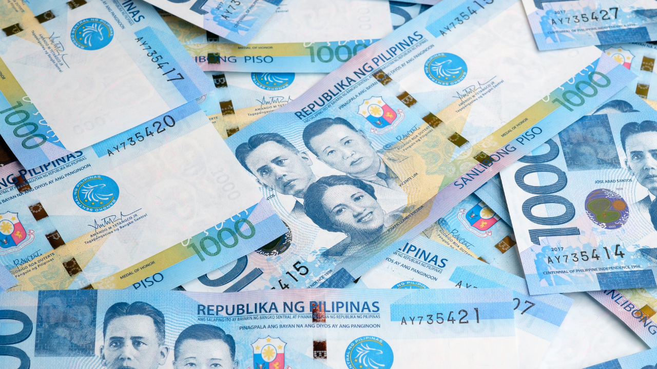 フィリピンペソ、1ドル62.8円超えで過去最安値更新