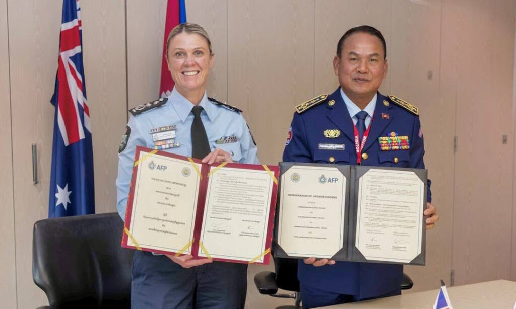 Cambodia Enhances Cooperation with Australian Police Against Transnational Crime, Including Cyber Offenses
