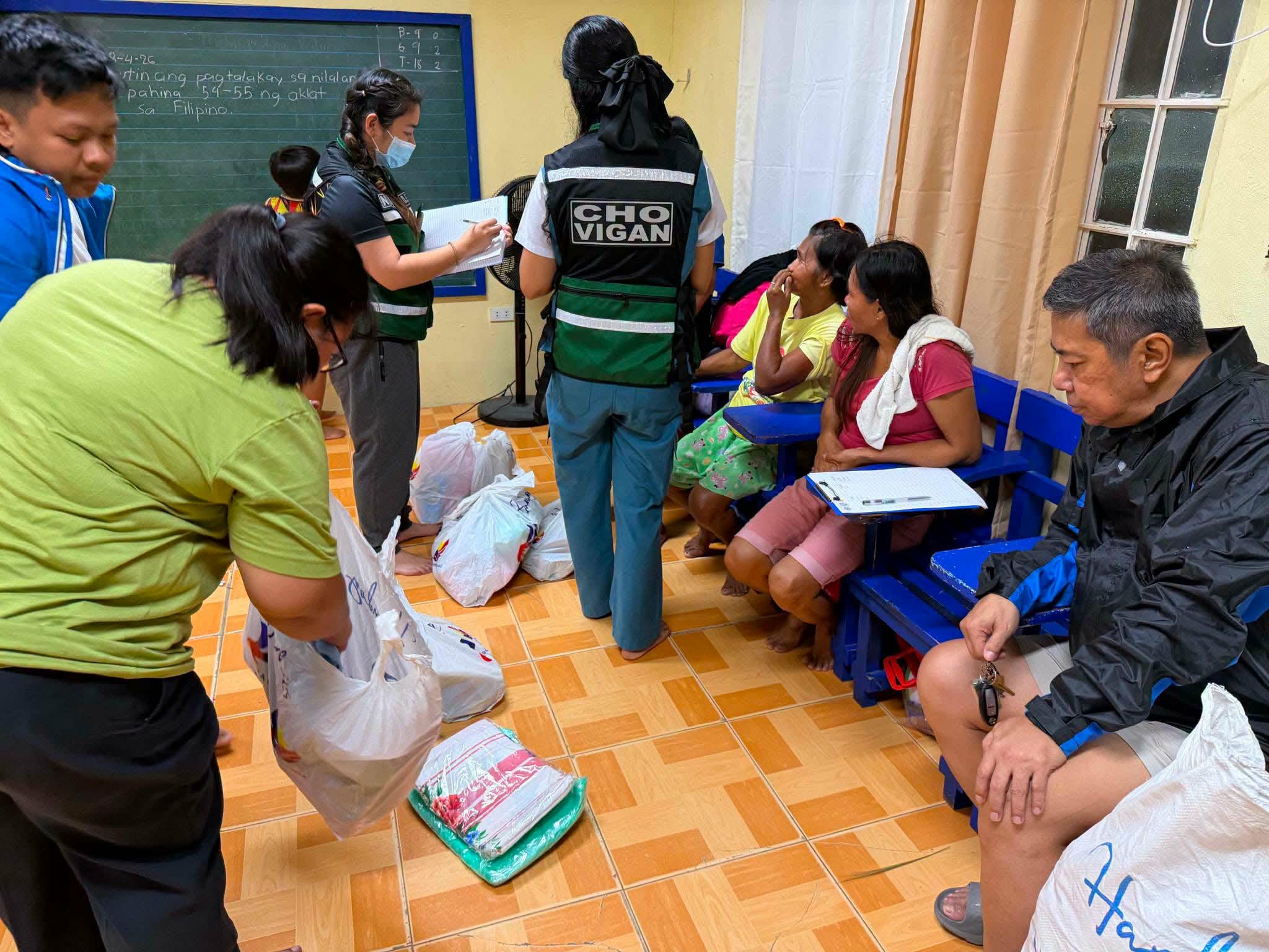 96 Residents Evacuated from Flood-Prone Vigan Villages Amid Tropical Storm Maymay