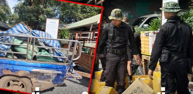 Smuggled Cosmetics Worth Millions Seized in Chanthaburi