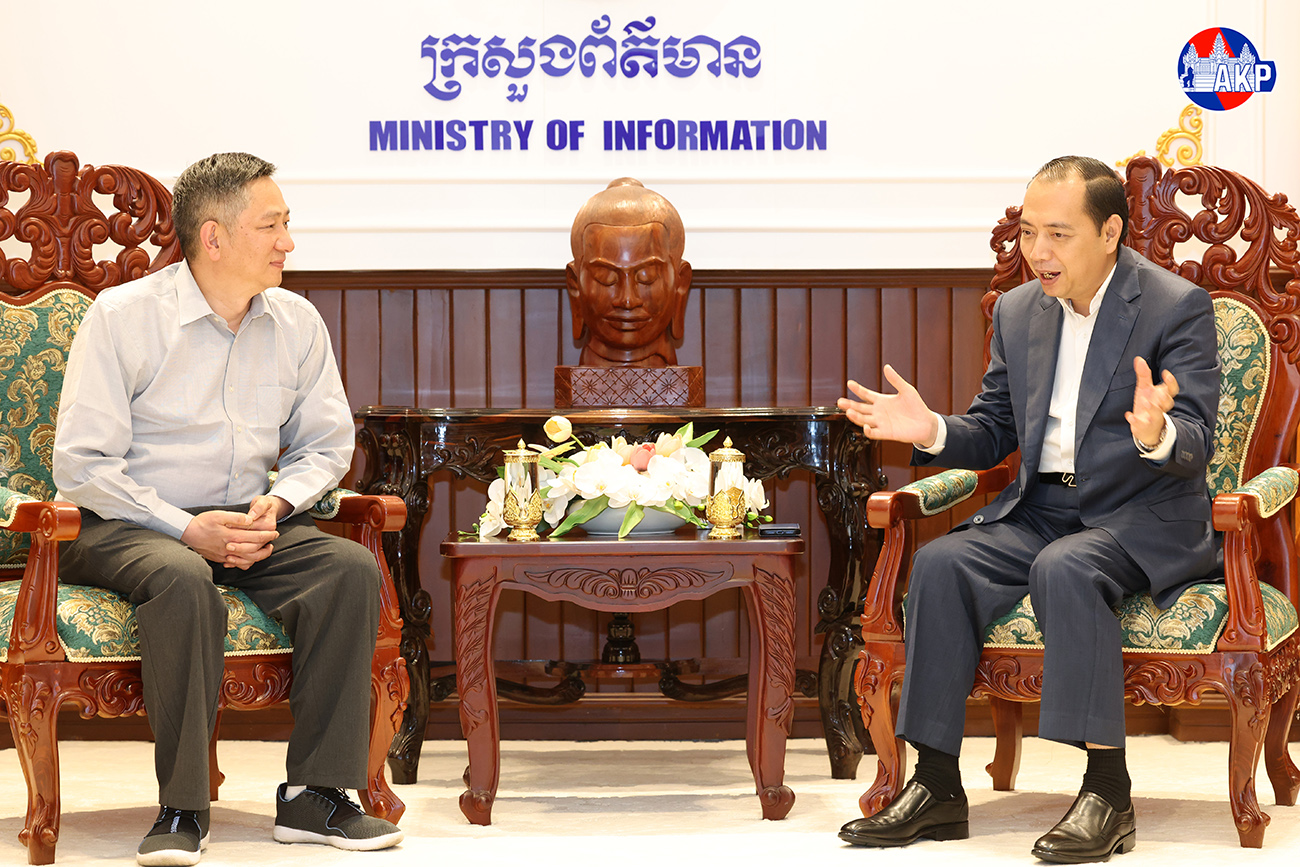 カンボジア情報相、中韓共同制作強化を要請 対中理解促進へ
