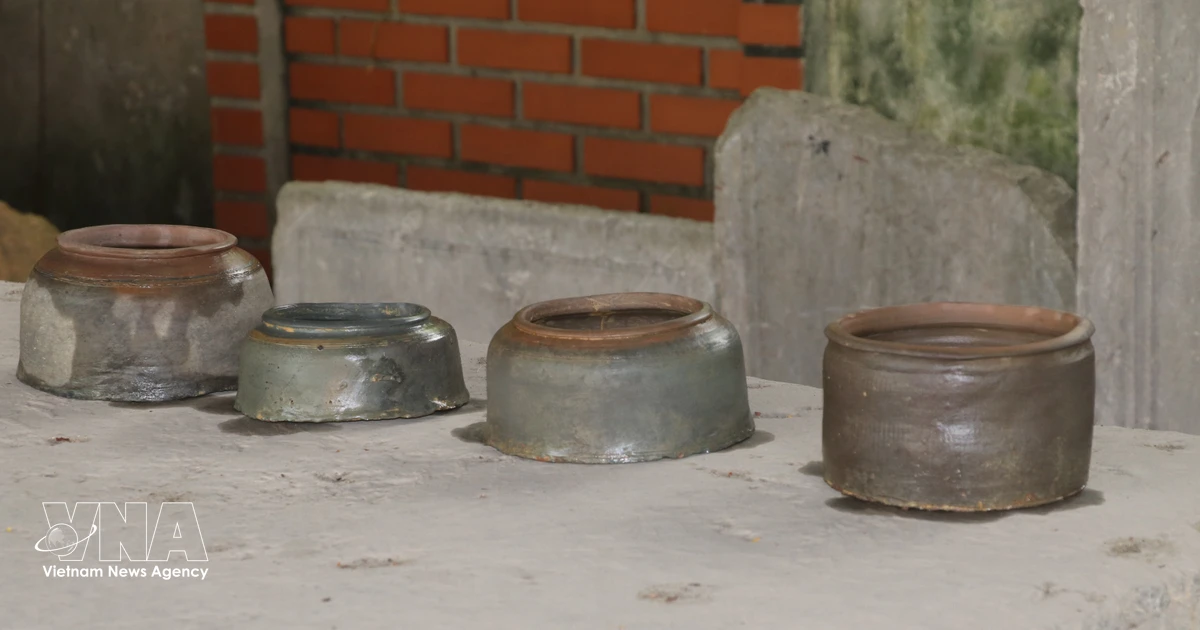 Tran Dynasty artefacts unearthed during house construction in Ninh Binh