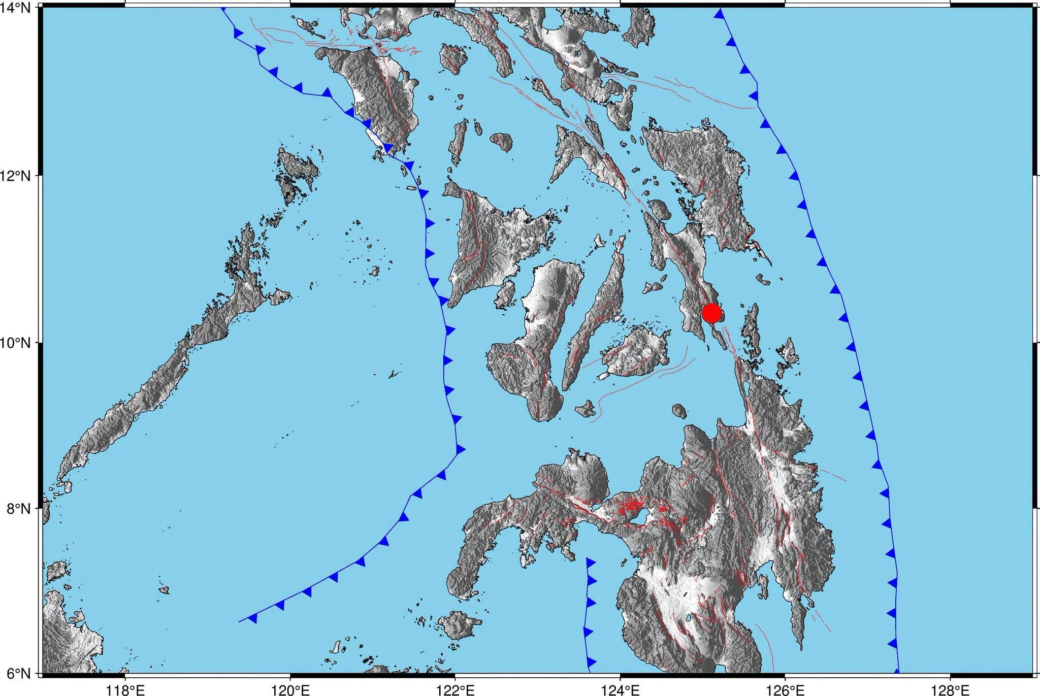 Magnitude 4 Earthquake Jolts Southern Leyte Town