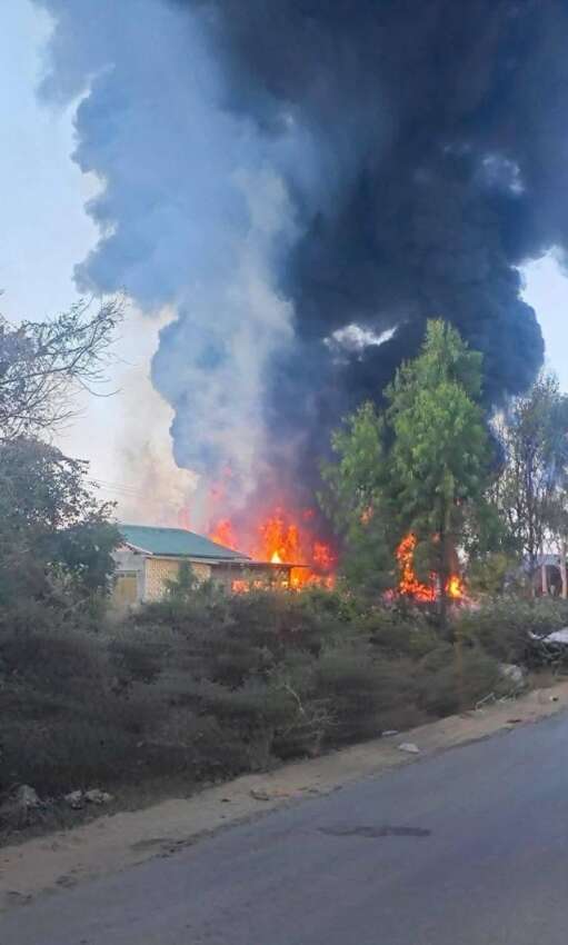 Military launches artillery and aerial attacks near Pakokku-Myaing townships border, some civilians injured and houses damaged