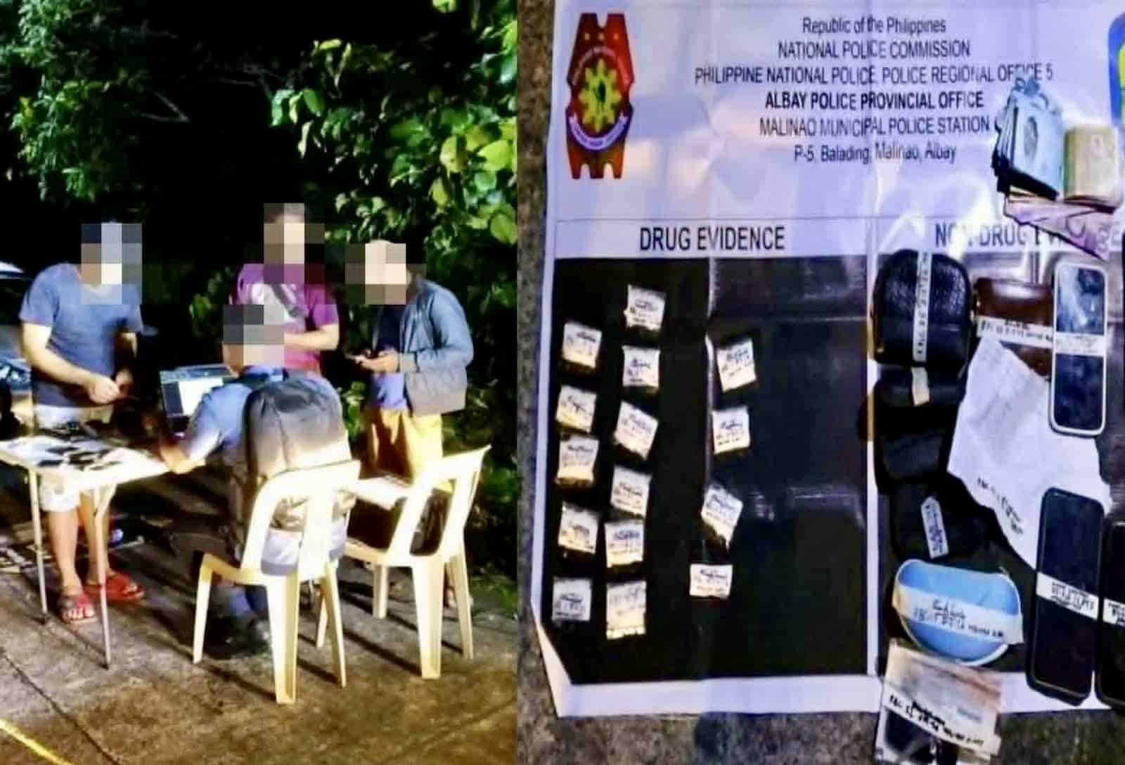 P500,000 Worth of Suspected Shabu Seized, Two Arrested in Albay