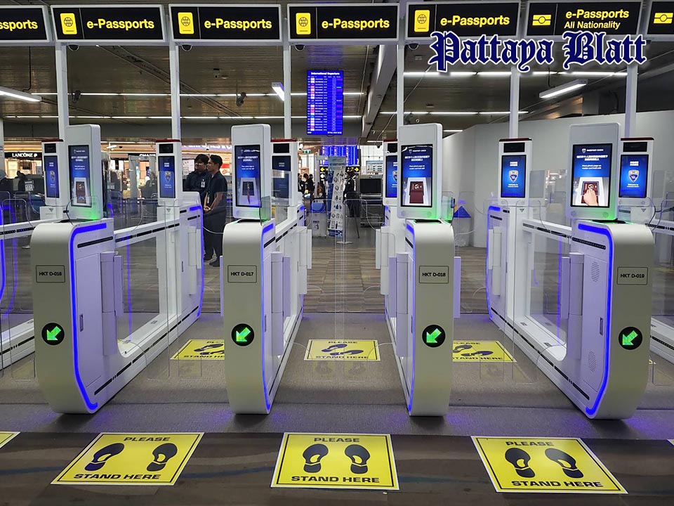 プーケット国際空港、国際線出発で自動パスポートゲート導入へ