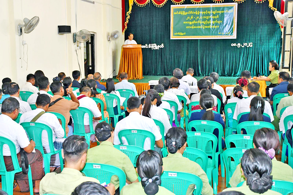 Local project tasks assigned in Insein Township