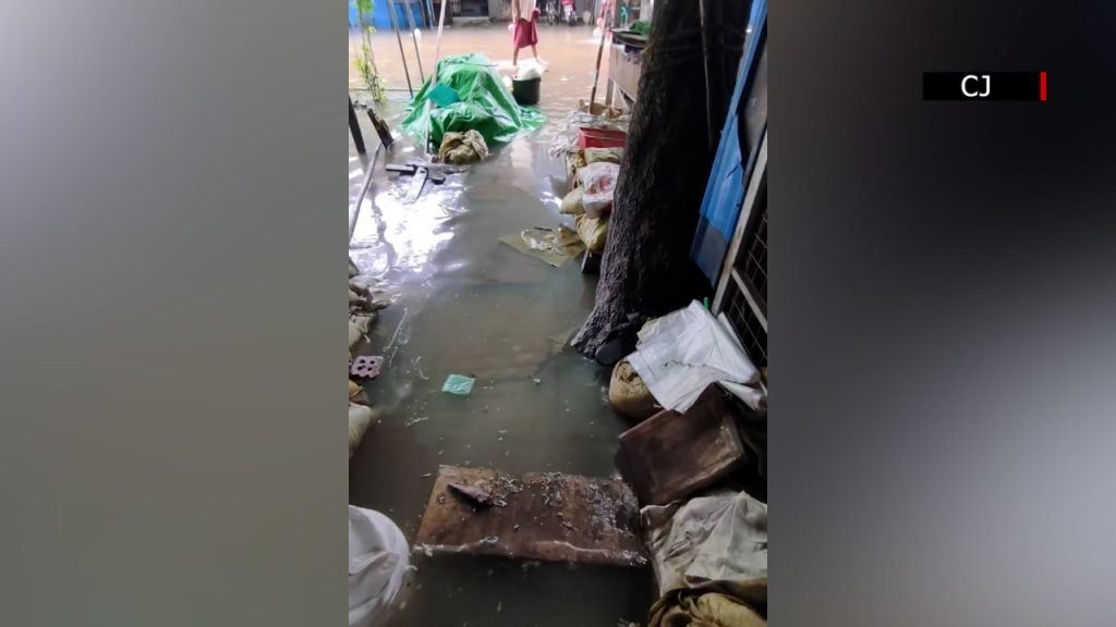 ヤンゴンで洪水・浸水被害