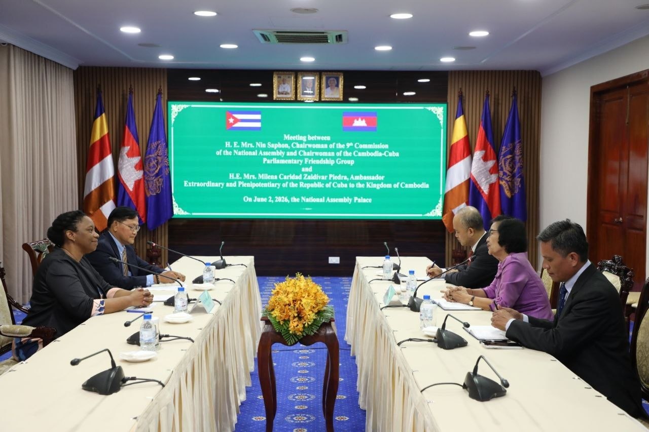 Cambodia and Cuba Reaffirm Mutual Support on International Stage, Pledge to Strengthen Historical Cooperation