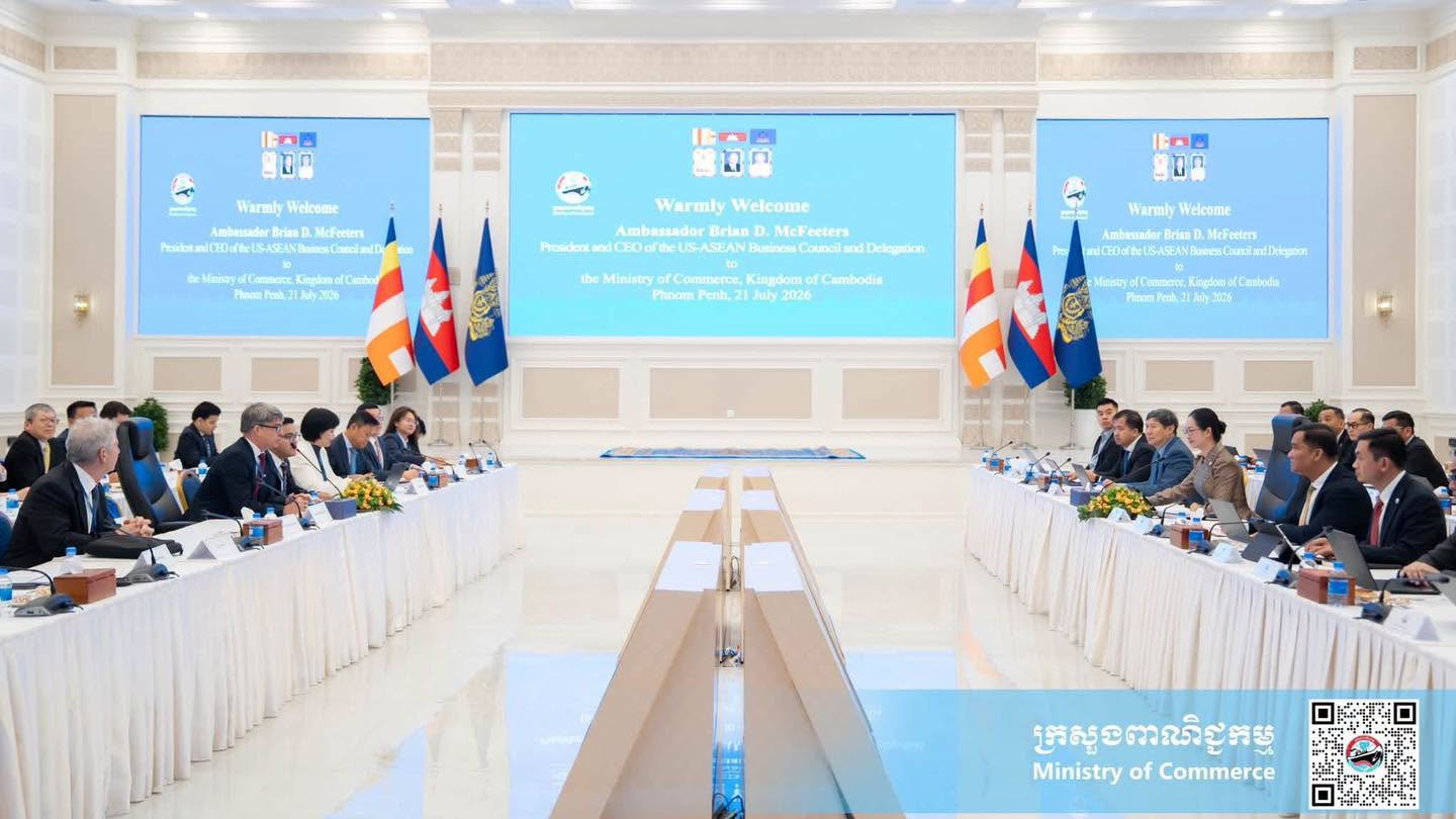 Cambodia Strengthens Investment and Trade Promotion with US-ASEAN Business Council