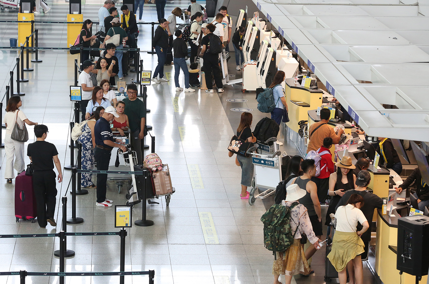 「ウーダス」期間、NAIA乗客数125万人見込み 高額航空運賃も影響限定的か