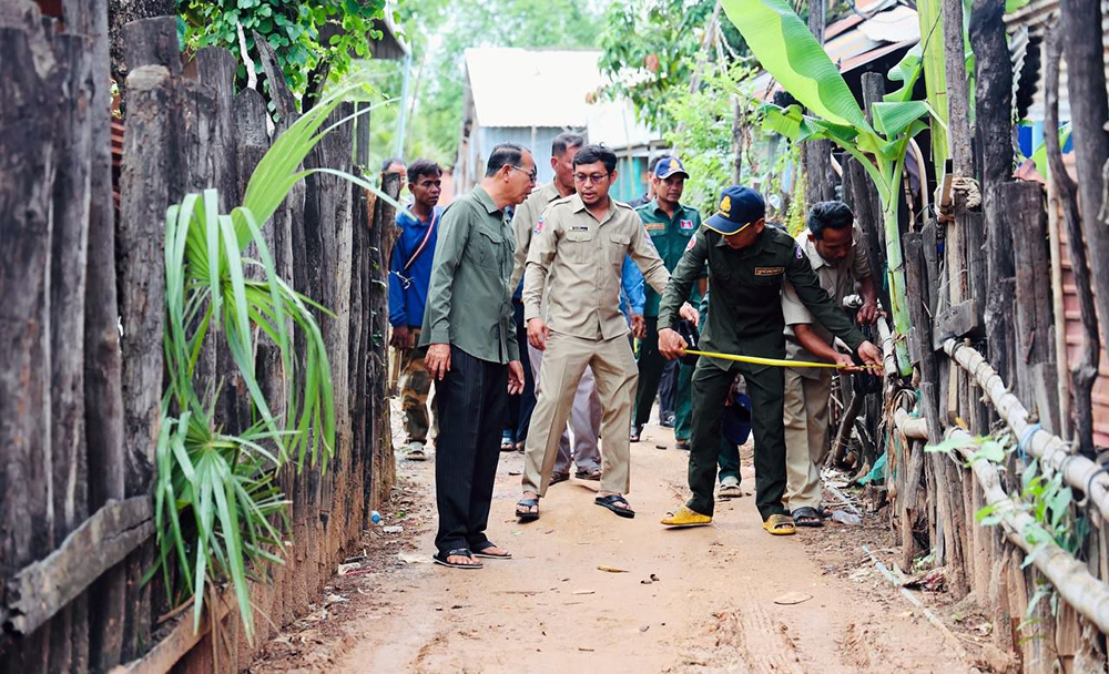 Kampong Thom Province Appeals for Public Cooperation in New Road Construction