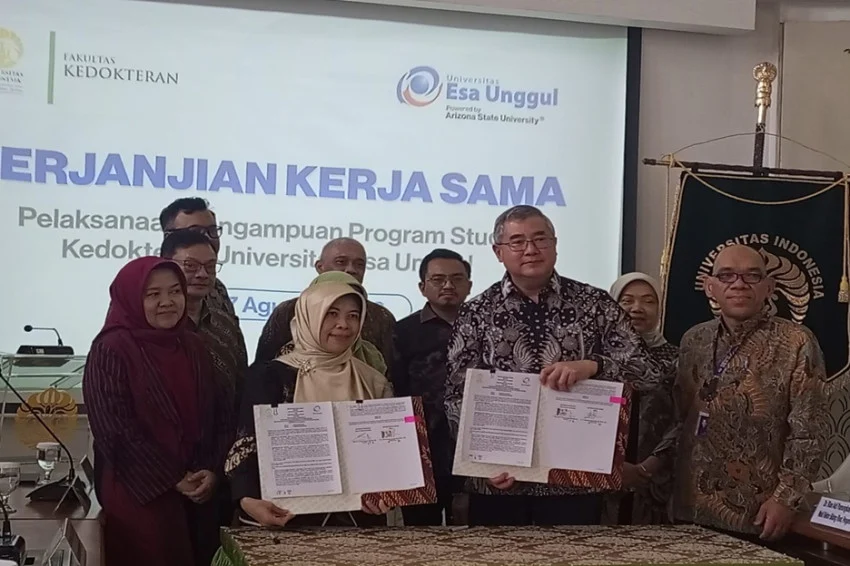 Esa Unggul University Collaborates with UI to Strengthen Medical Education