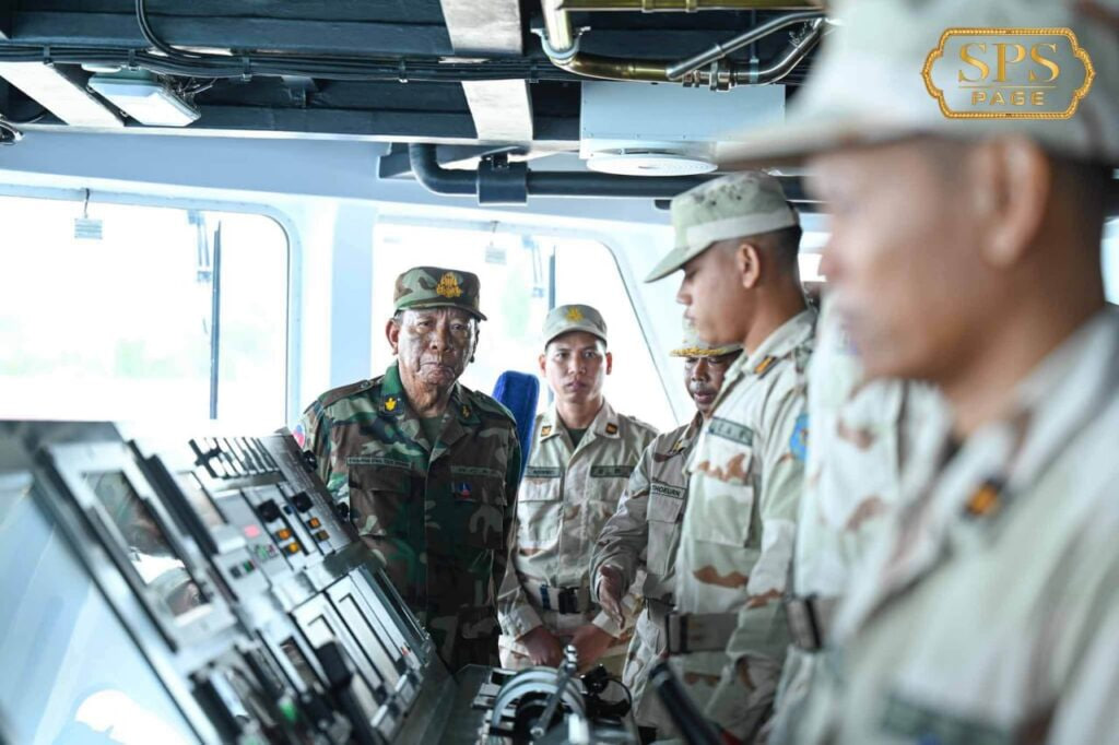 Cambodia Deploys New Frigate for Territorial Waters Training