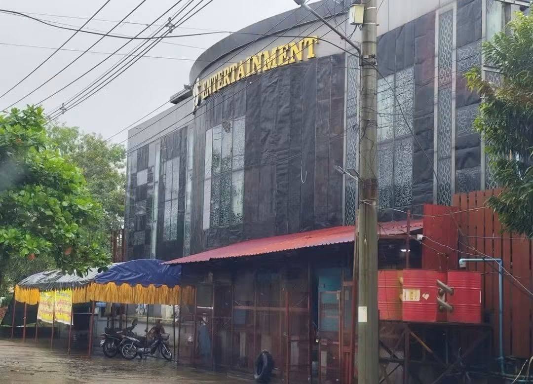 Happy Water seized from a man in the car park of GPS KTV in Mawlamyine City