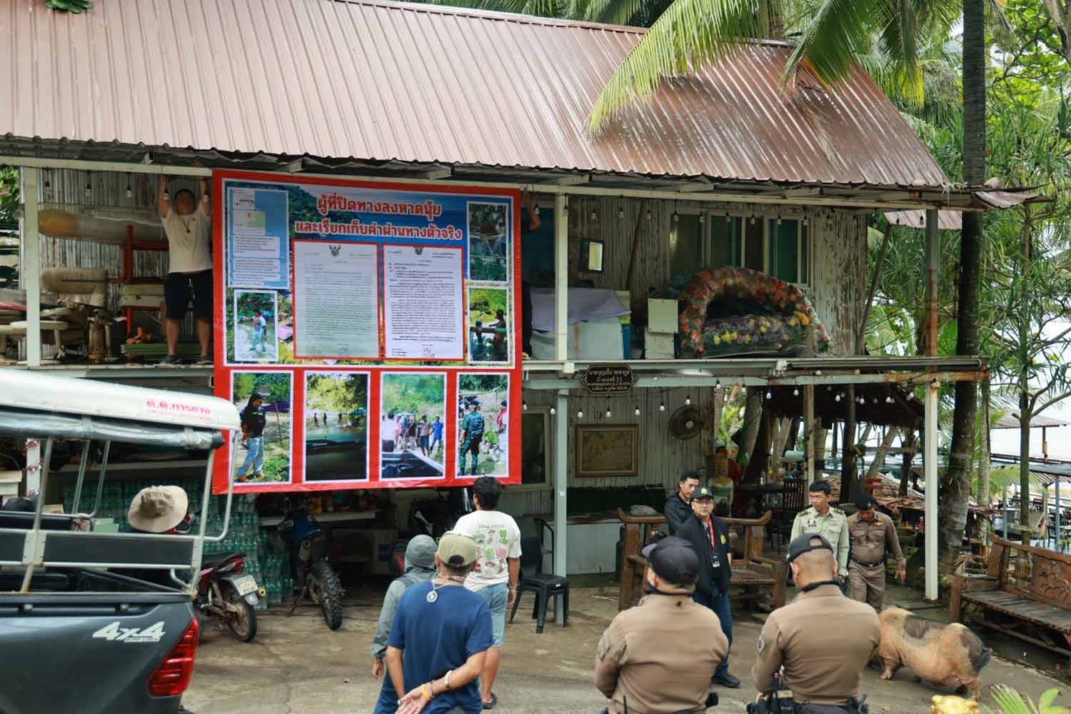Phuket Beach Hotels Encroaching on Public Land Slated for Demolition Next Month
