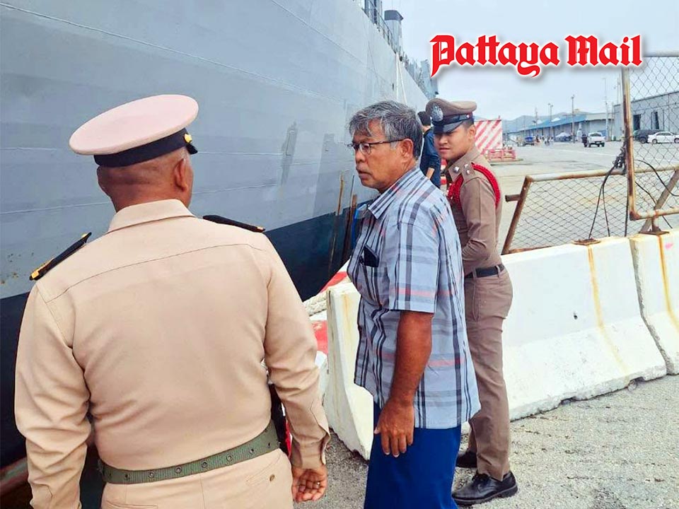 Fisherman Lost at Sea for 4 Days Found Adrift Against Navy Warship in Sattahip