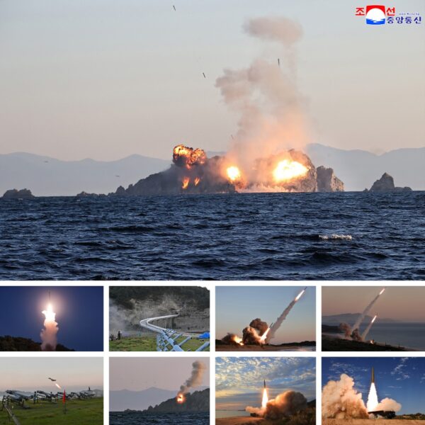 North Korea Confirms Joint Firepower Drill, Missile Launch