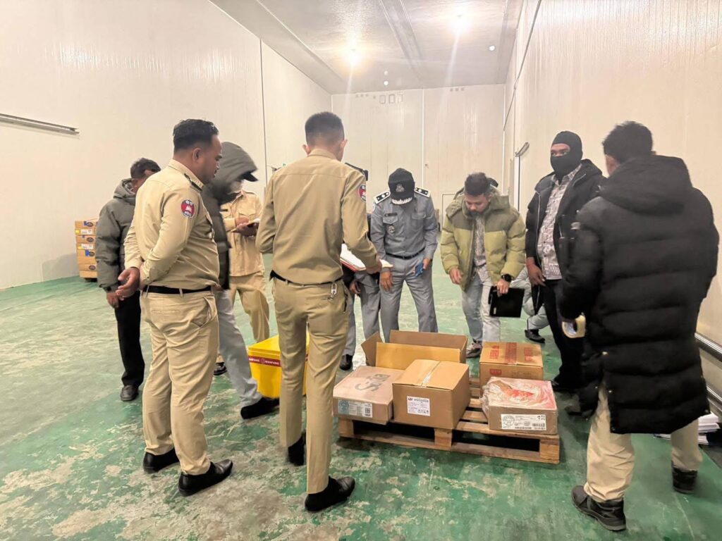 Cambodian Officials Deny Thai Frozen Meat Smuggling Allegations in Sen Sok Warehouse