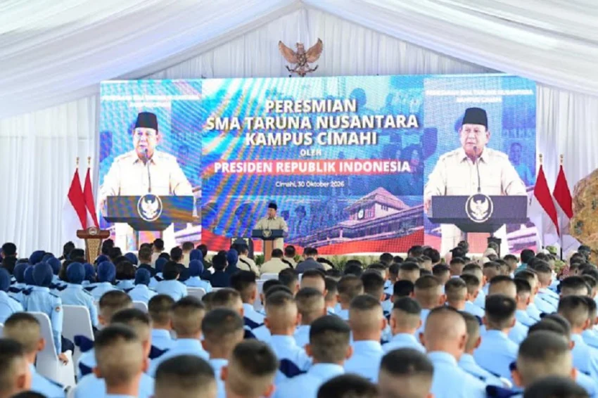 プラボウォ国防相、インドネシア分断企図の集団を非難「悪は必ず敗北する」