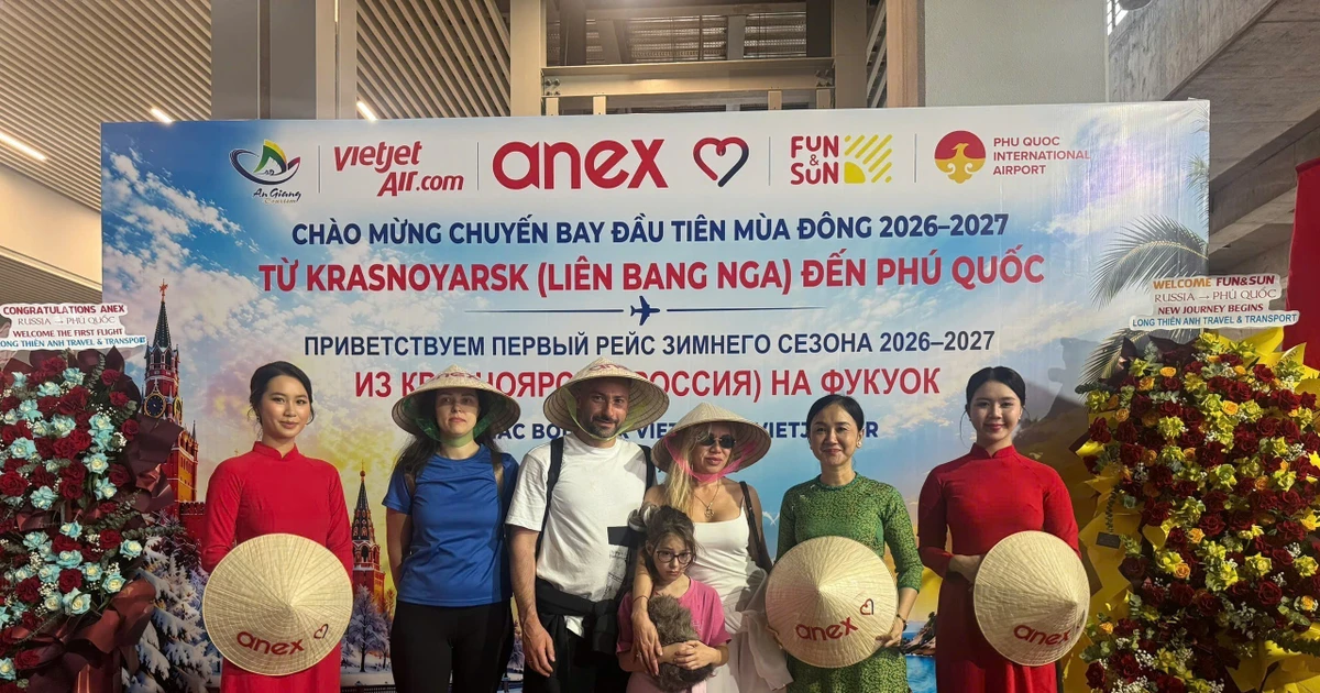 Direct Flight from Russia Brings Over 370 Tourists to Phu Quoc