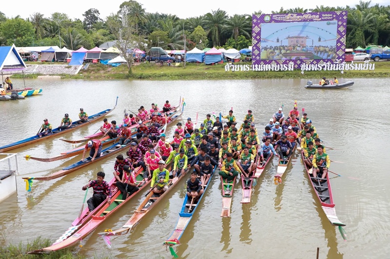 Chumphon Considers Relocating 'Khun Khon Ching Thong' Boat Racing Venue to Royal Canal or Nong Yai Reservoir