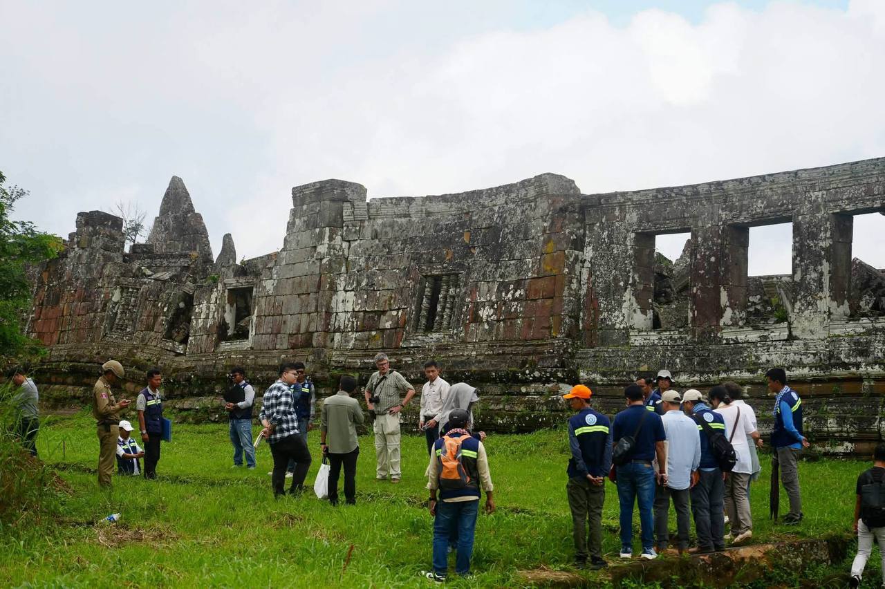 Experts Inspect Conservation at Koh Ker Temple Resort and Emergency Restoration Progress at Preah Vihear Temple