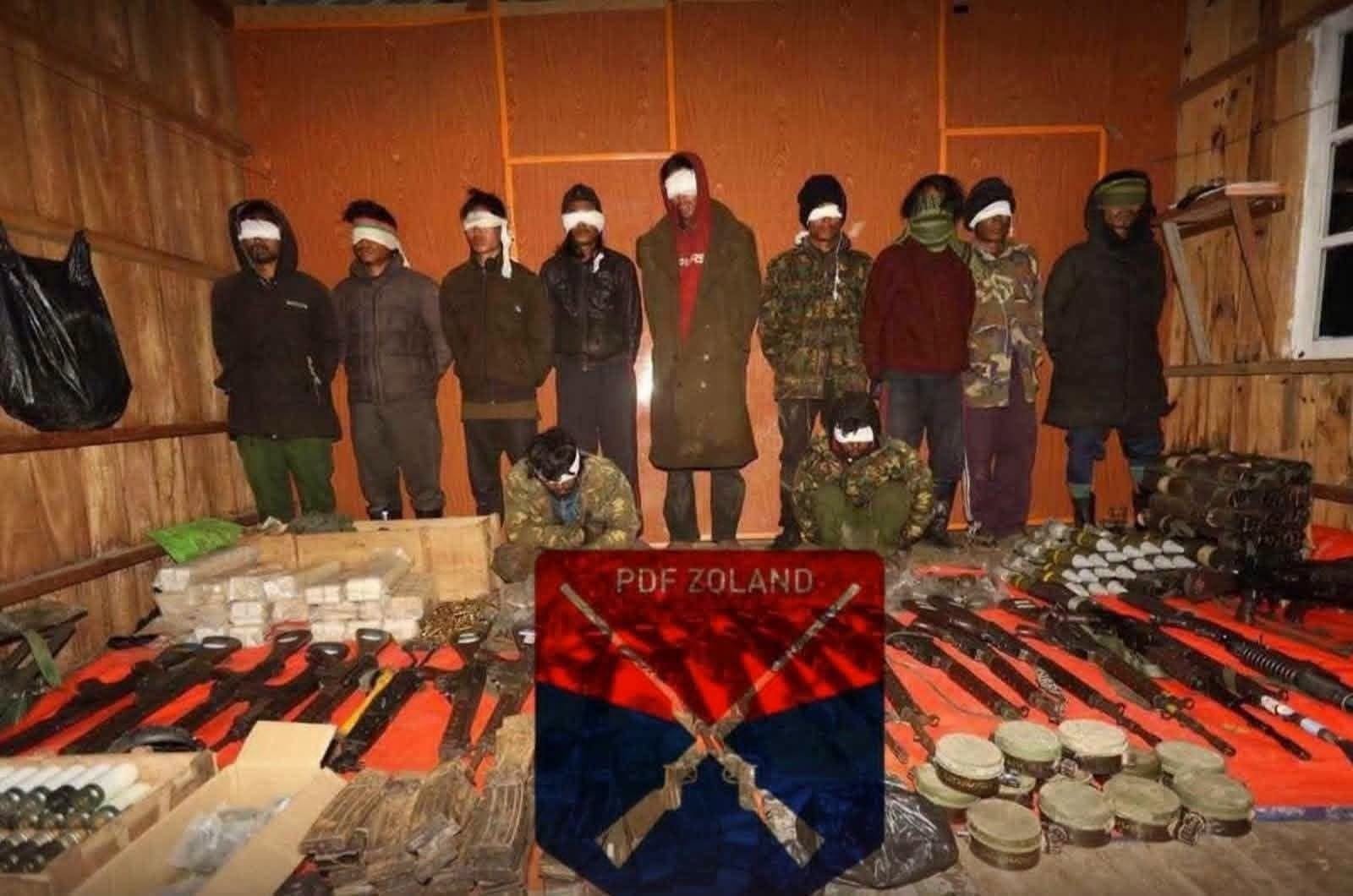 ティディンでPDF-Zoland拘束下の兵士約80人が看守襲撃し脱走、住民は空爆を懸念