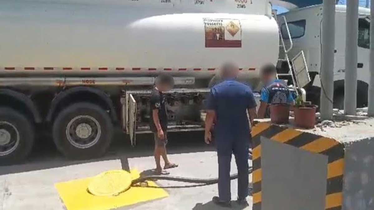Two Arrested for Unlicensed Fuel Transfer, P2.62 Million Fuel Seized