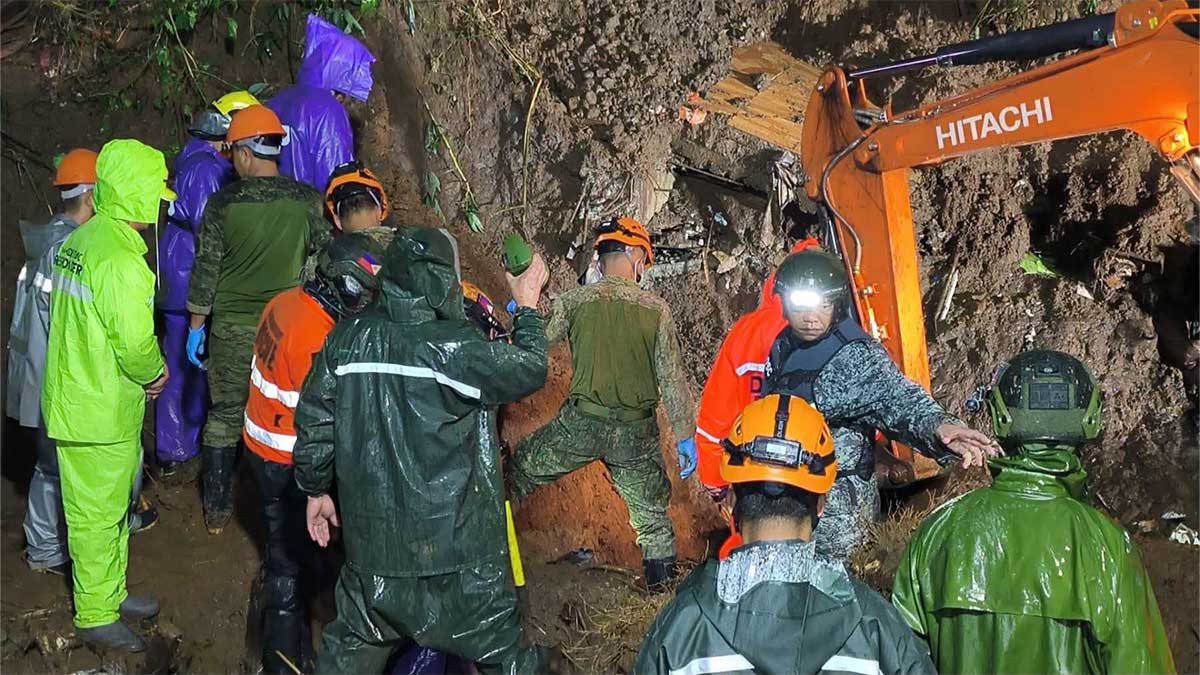 フィリピン北部で地滑り多発、死者13人に 豪雨被害拡大