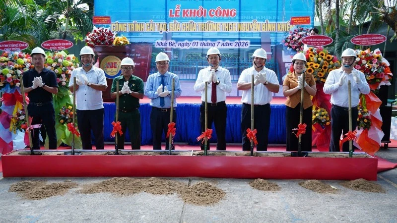 Ho Chi Minh City's Nha Be District Invests Nearly VND 700 Billion in Educational Facilities Ahead of New School Year