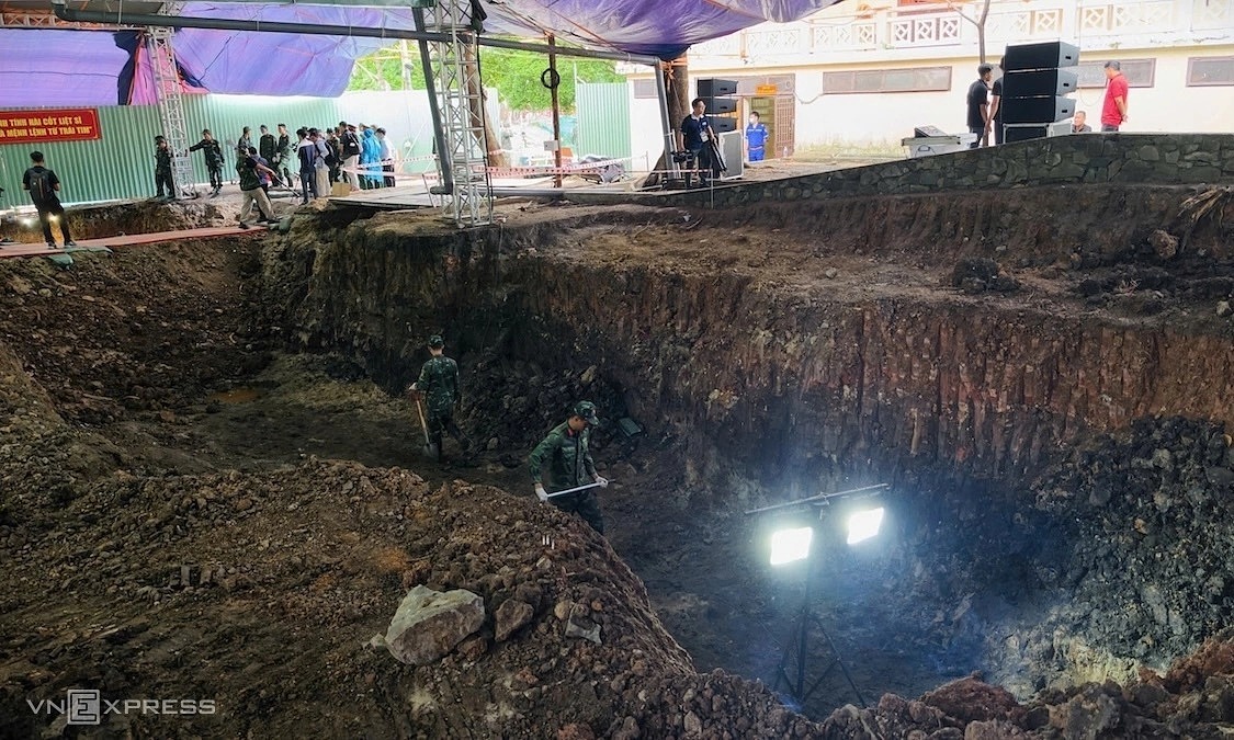 664 Sets of Soldier Remains Unearthed in Ho Chi Minh City Park Excavation