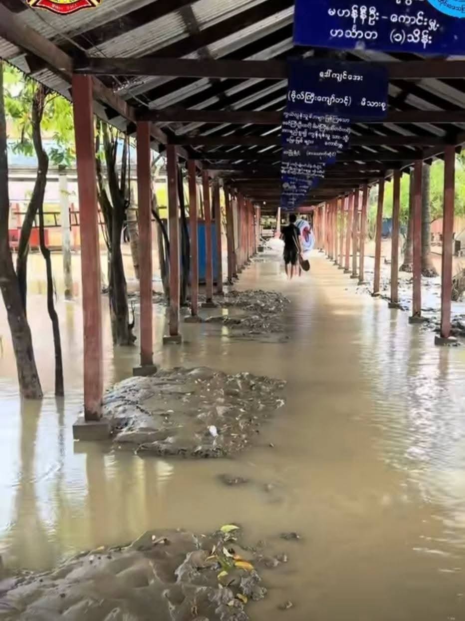 Water levels receding in Ayeyarwaddy, but 5 townships still inundated