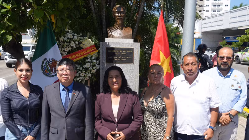 Ho Chi Minh Statue Restoration Completed in Acapulco, Mexico, Symbolizing Vietnam-Mexico Friendship