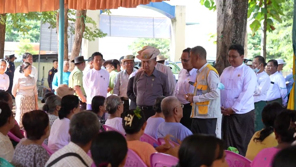 MGY Region CM conducted field inspection in Minhla